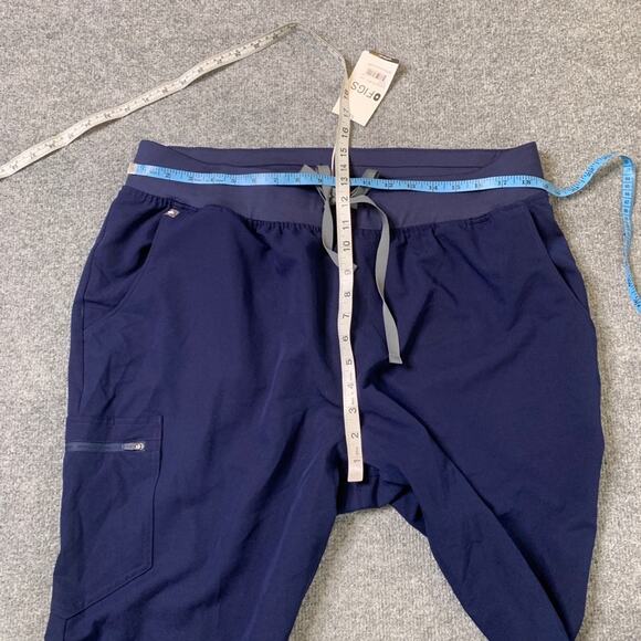 Figs Jogger Womens 3XL XXXL Navy Blue Zamora Drawstring Scrub Pockets Pants - Picture 5 of 12